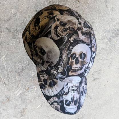 Skull Flame-Resistant Welding Cap with Stitch Detail – Durable Beanie for Welders