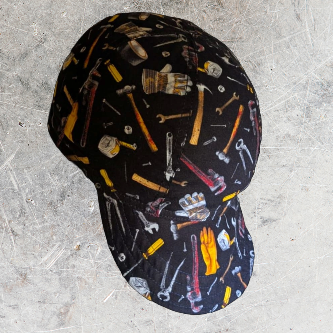 Tools Flame-Resistant Welding Cap with Stitch Detail – Durable Beanie for Welders