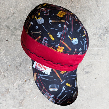Tools Flame-Resistant Welding Cap with Stitch Detail – Durable Beanie for Welders