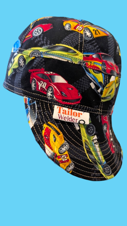 - Resistant Welding Cap with Stitch Detail – Durable Beanie for Welders