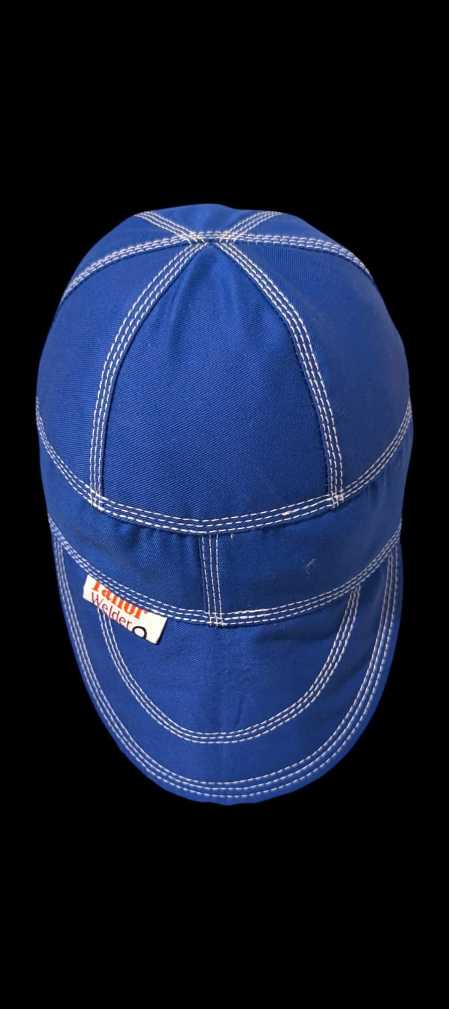 navy blue- Resistant Welding Cap with Stitch Detail – Durable Beanie for Welder