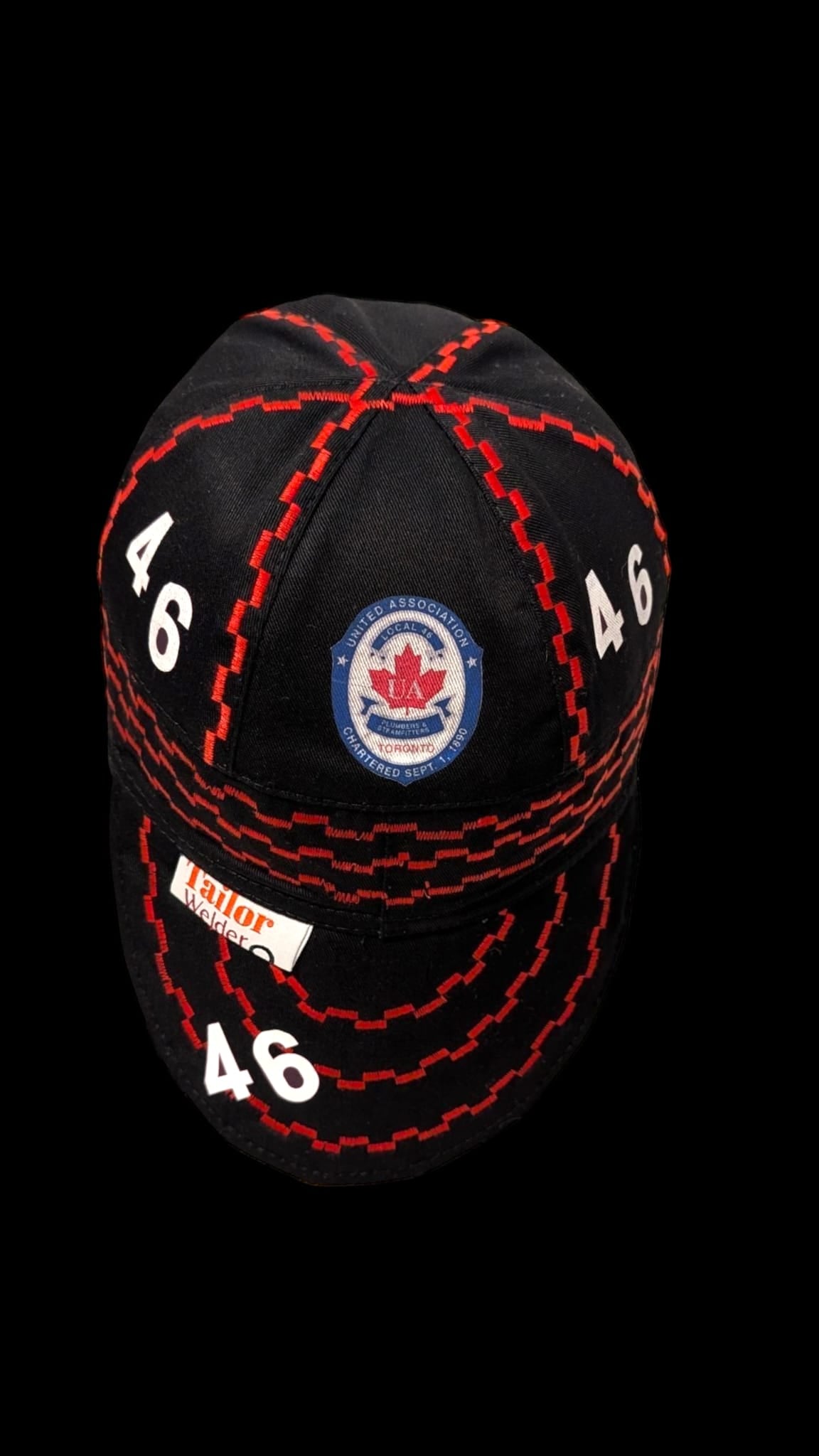 devil's path- Resistant Welding Cap with Stitch Detail – Durable Beanie for Welders
