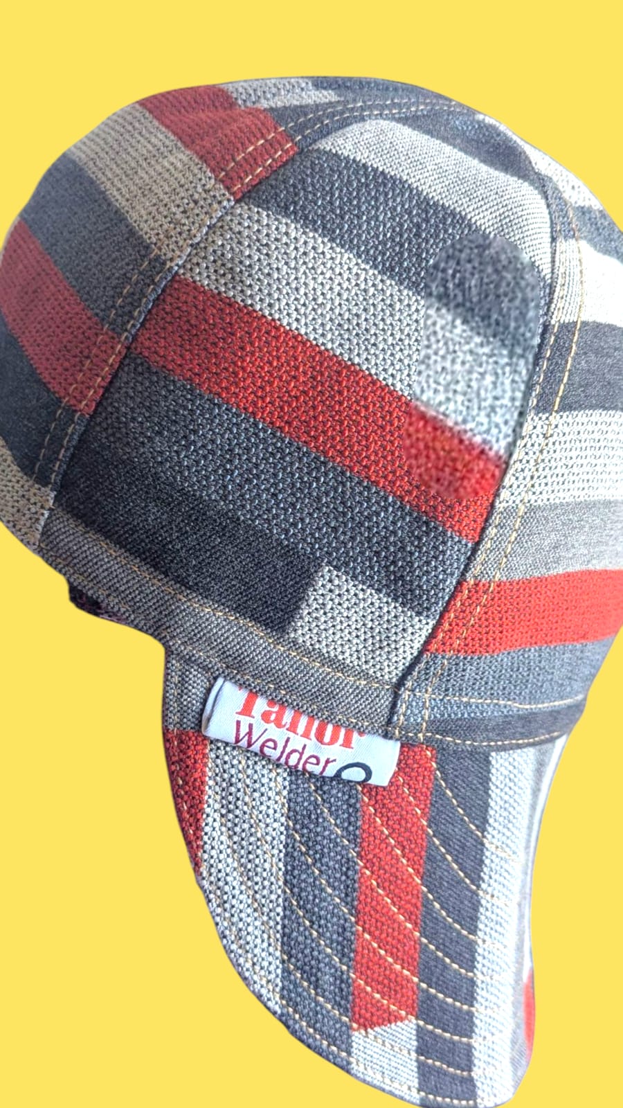 Military - Resistant Welding Cap with Stitch Detail – Durable Beanie for Welders