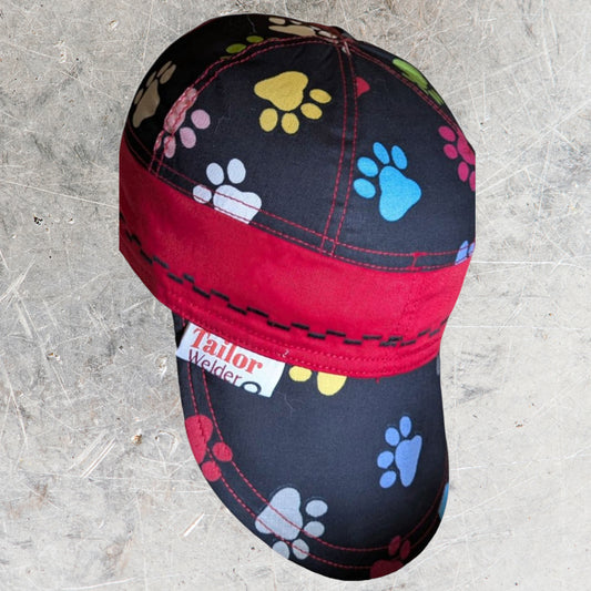 Paw paw Flame-Resistant Welding Cap with Stitch Detail – Durable Beanie for Welders