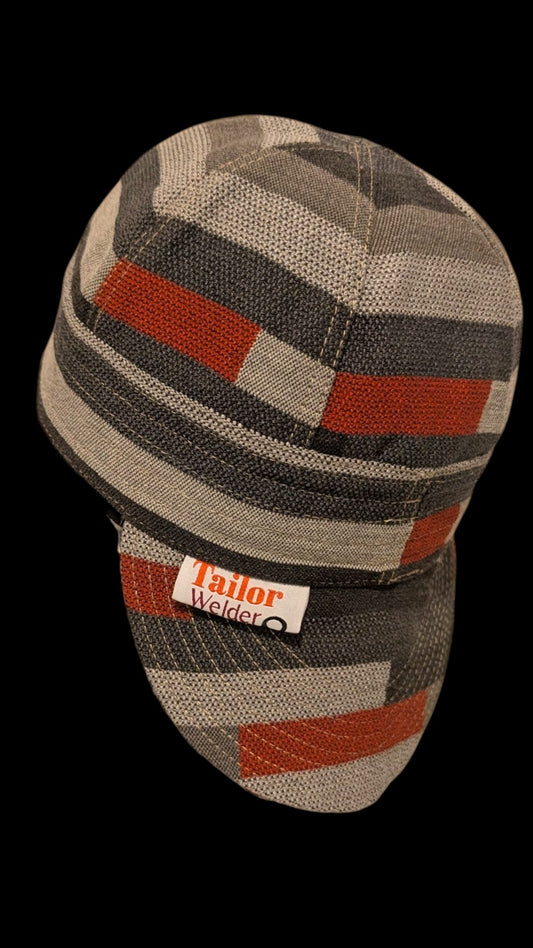 thick and durable fabric Military - Resistant Welding Cap with Stitch Detail – Durable Beanie for Welders