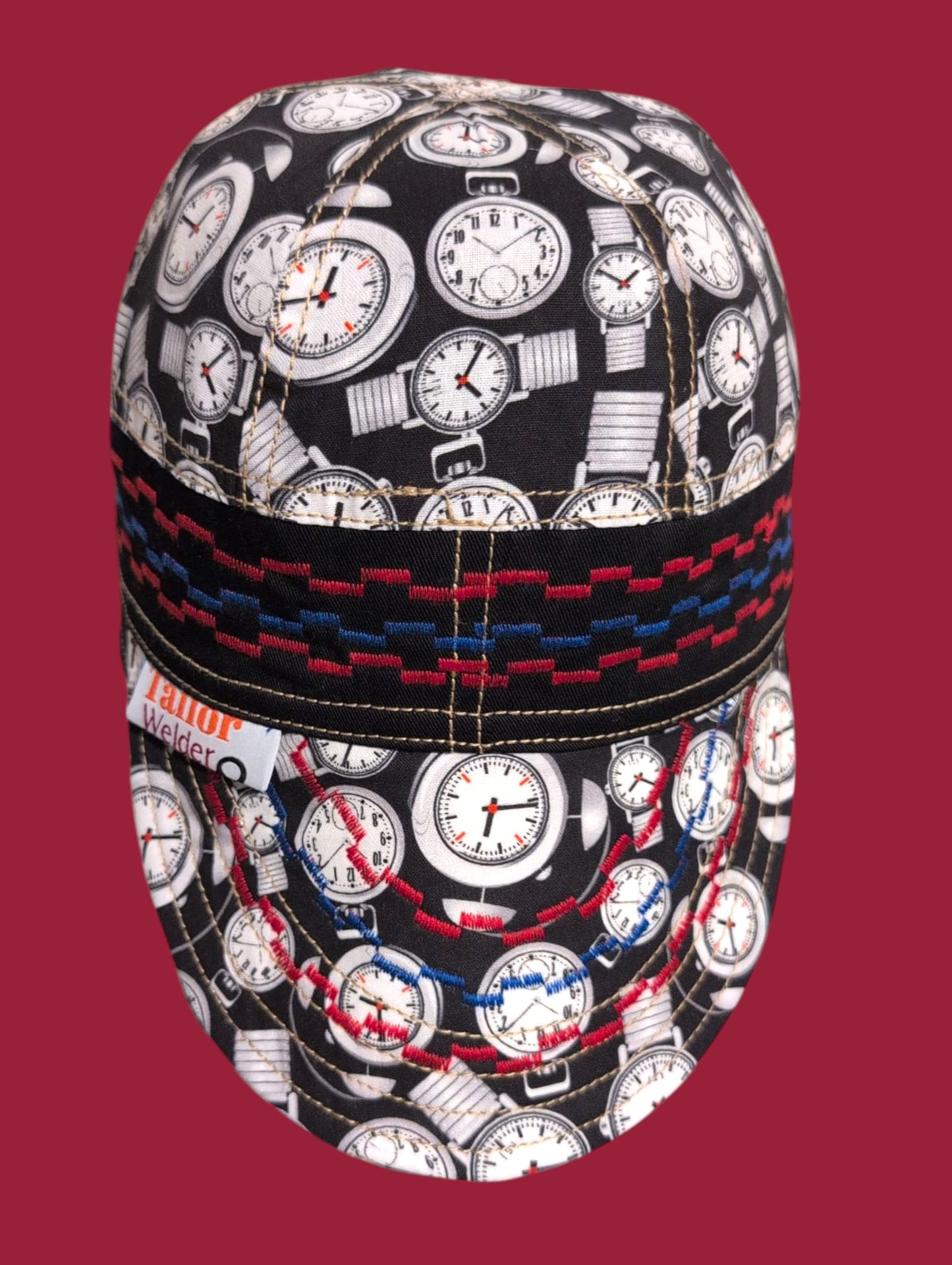 time- Resistant Welding Cap with Stitch Detail – Durable Beanie for Welder